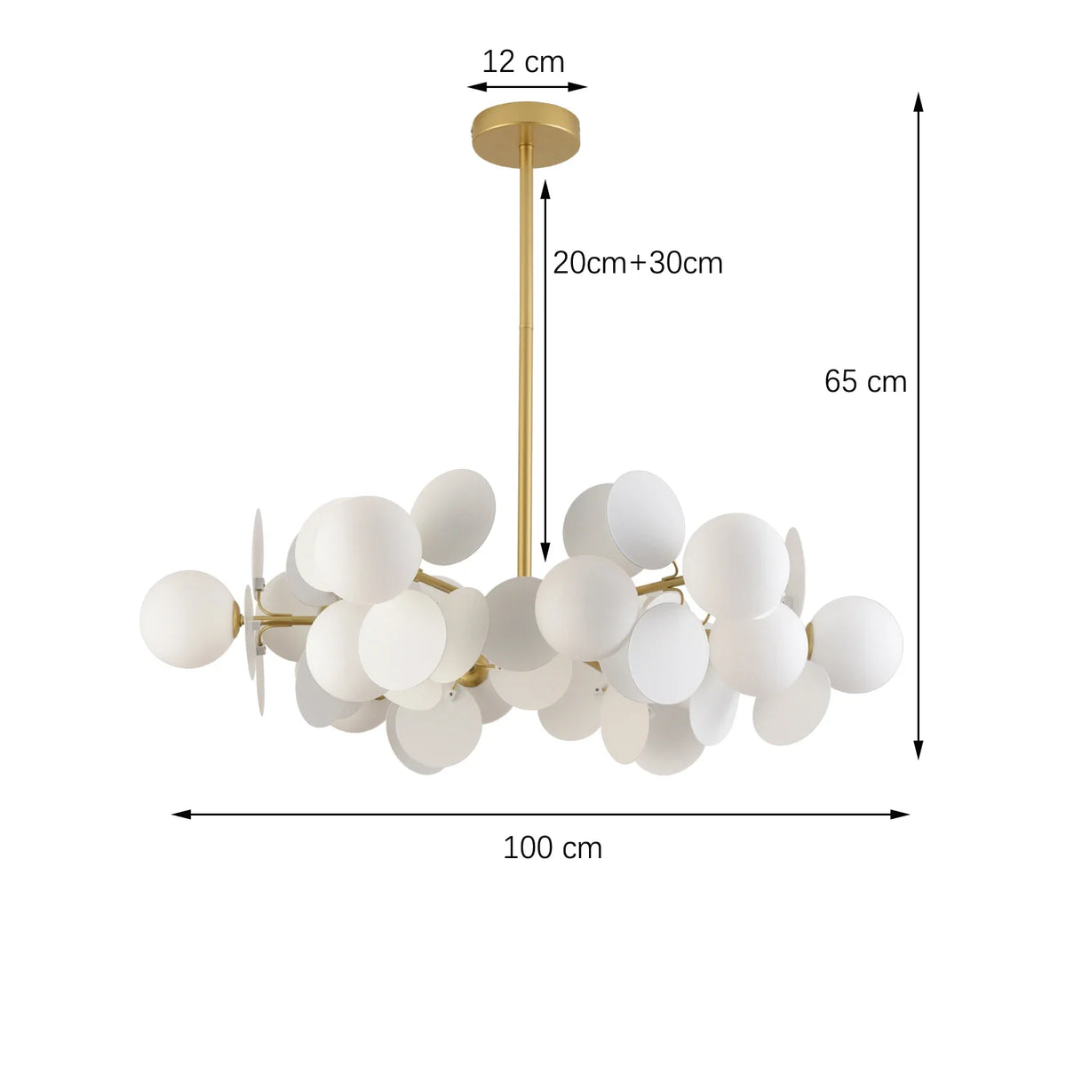 Suspension lumineuse moderne verre dépoli blanc bleu clair jaune rose orange pince suspension
