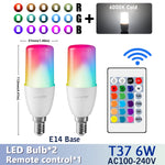 ampoule led rgb multicolore télécommande effet dynamique moderne lumiere variable 16 couleurs