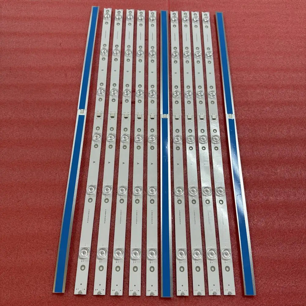 bande lumineuse led blanc moderne connecteurs électriques aluminium fixations lisses sans fil