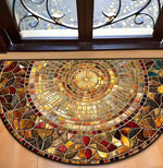 tapis mosaïque multicolore moderne résistant antidérapant 40x60cm 50x80cm 60x90cm
