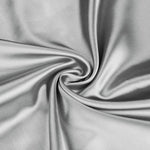 taies d'oreiller soie imprimées gris métallisé satinées contemporaines opaques glissière 60 fils cm