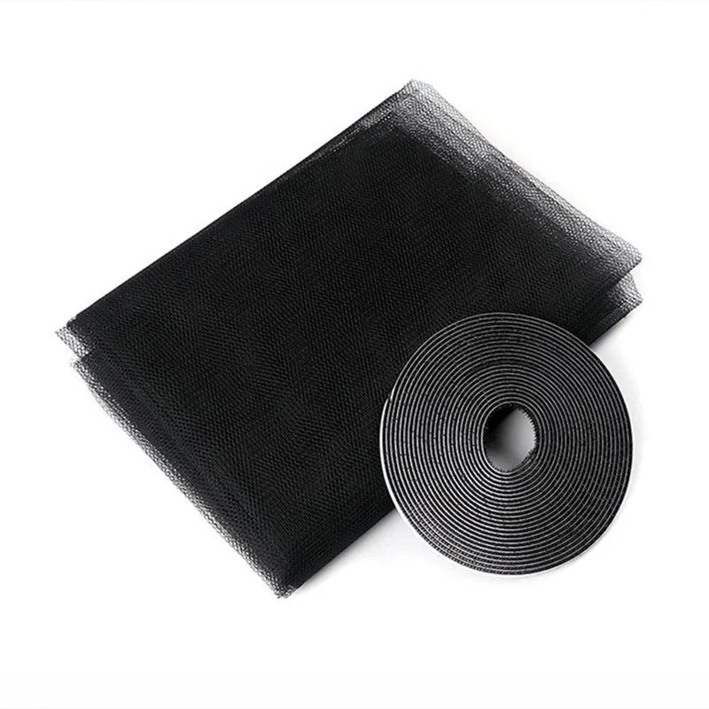 filet protection adhésif noir blanc maille fine maison extérieur campement voyage adultes treated insecticide