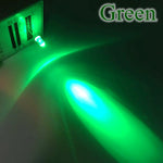 Diodes led super lumineuses 5mm rondes transparentes blanc rouge vert bleu eau claire moderne