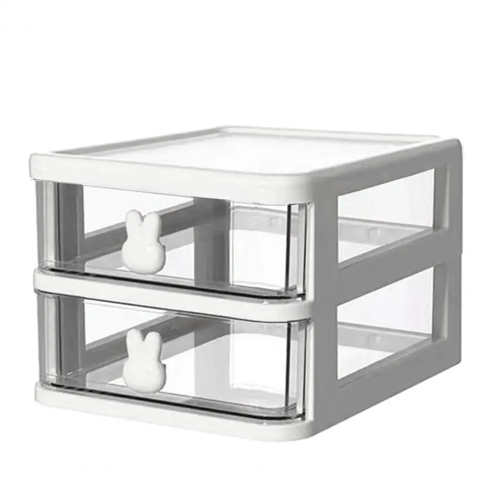 organisateur moderne rose clair transparent tiroirs plastique respectueux environnement multifonctionnel
