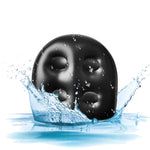 coussin bain gonflable bleu noir or moderne rond lisse injection eau respectueux environnement