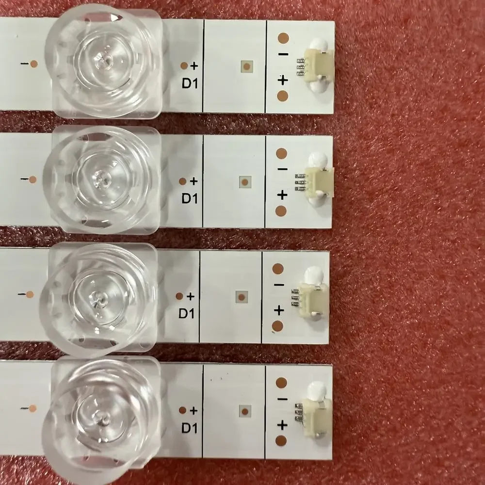 ruban led blanc adhésif moderne 14 led 6v connecteurs opacité rectangulaire lisse certifications ul