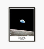 affiche impression Earthrise NASA Apollo 11 toile chambre salon enfant classic documentaire