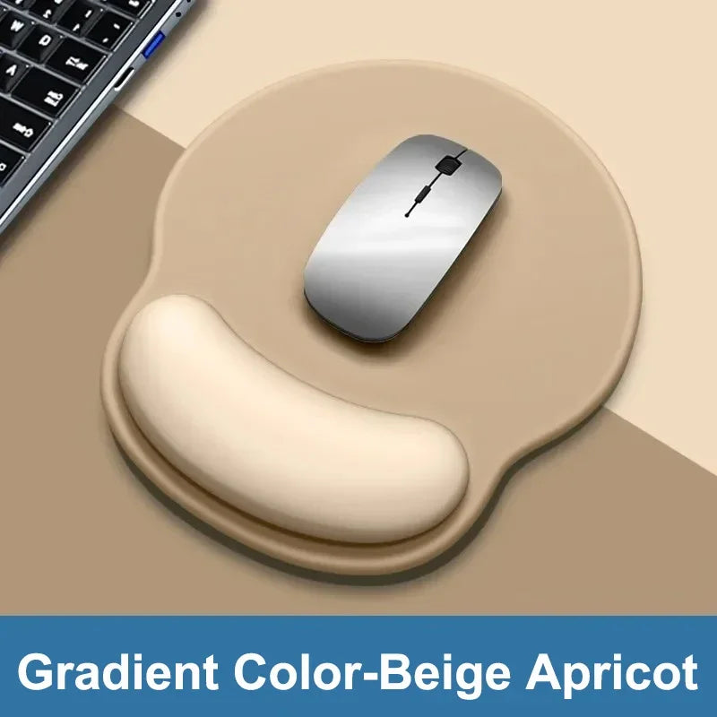 tapis souris ergonomique vert menthe tapis non glissant poignet support confort moderne