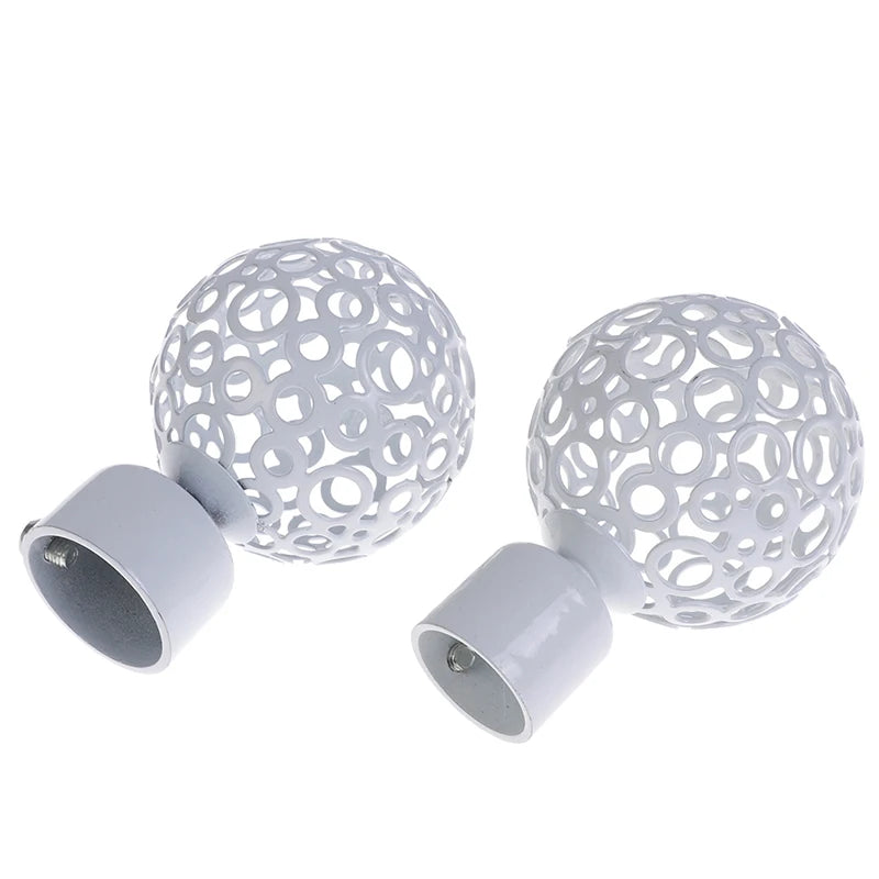 boule suspension moderne noir blanc perforée décorative eyelets 22mm 28mm