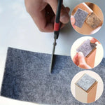 ruban adhésif feutre gris pratique texture tissée antidérapant protection sol utilitaire autoadhésifrollable stripsfeutré