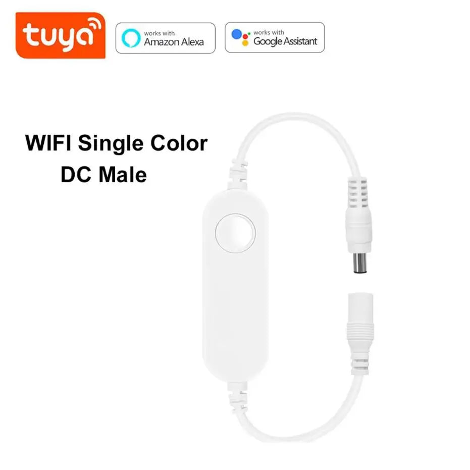 contrôleur led wifi 12v blanc adhésif moderne télécommande alexa google