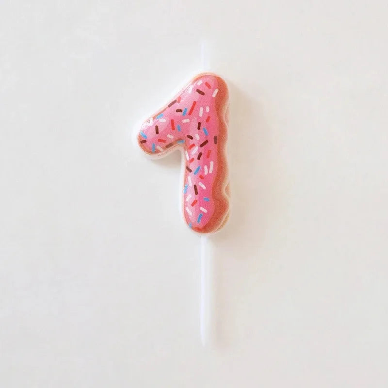 bougies numériques anniversaire formes chiffres couleurs glacées décoratives thème fêtes opaques