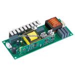 transformateurs alimentation projecteurs scène lampes faisceau mobiles circuits imprimés condensateurs bobines orangers grisés jaunes