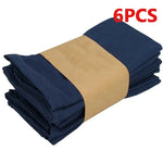 serviette table polyester vert olive unie cuisine salle manger décoration mariage