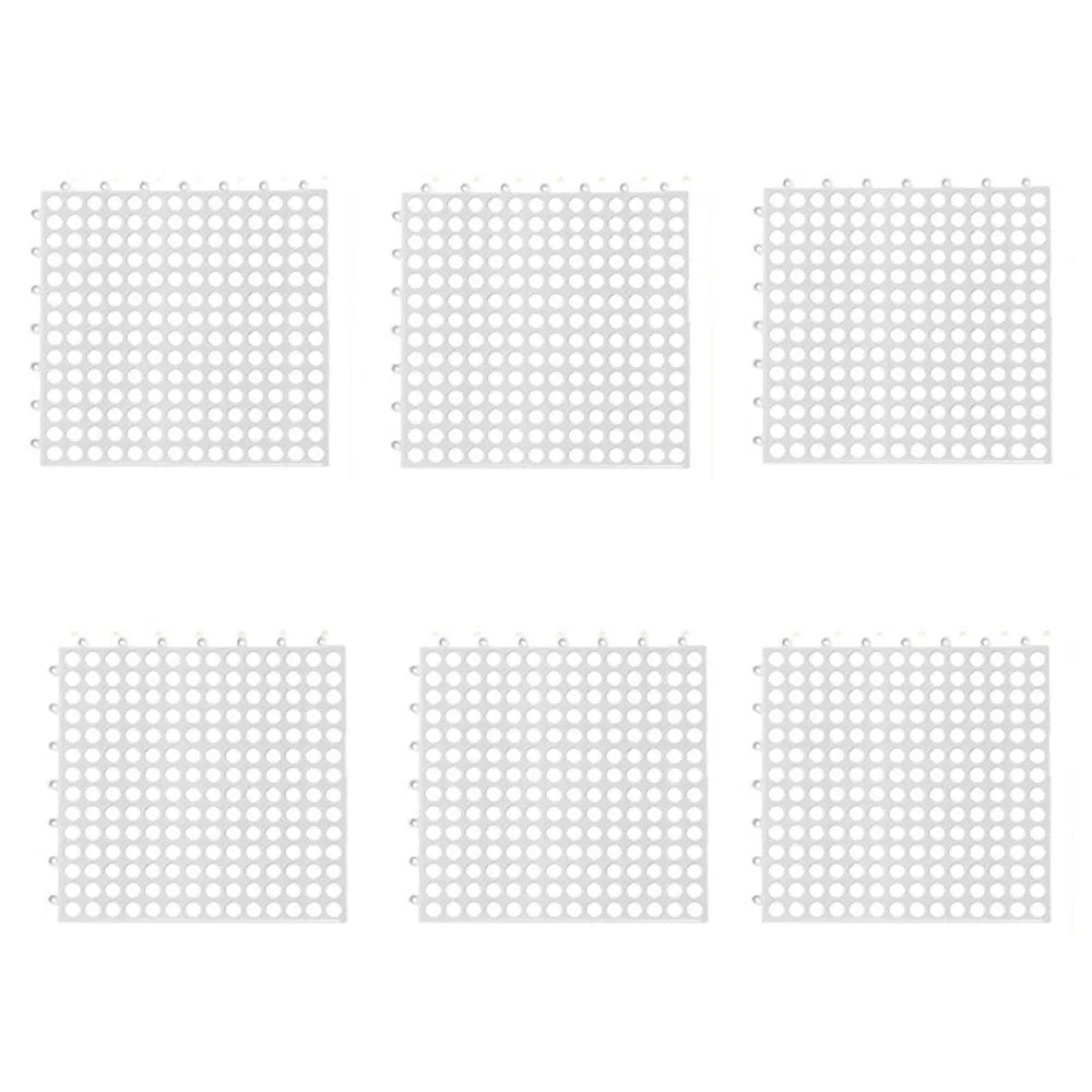 tapis sol perforé gris blanc vert rose jaune moderne animal compagnie découpe soi même