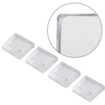 clips fixations rideau douche transparents modernes sans dommages coton plastique organisation salle bain