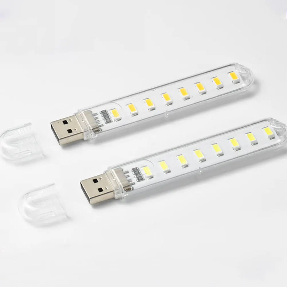 lampe led veilleuse usb alimentée 5v blanc rouge vert bleu violet moderne minimaliste adhésif