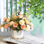 plateaux cache pots plastique transparent moderne rayures adhésif 10 inches