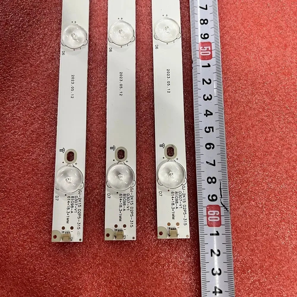bandes lumineuses led blanc modernes téléviseur 32 pouces salon éclairage continu 100000 heures