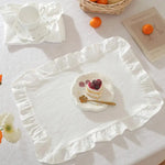 serviettes table vichy jaune blanc bleu clair rose classiques table manger cuisine salle manger