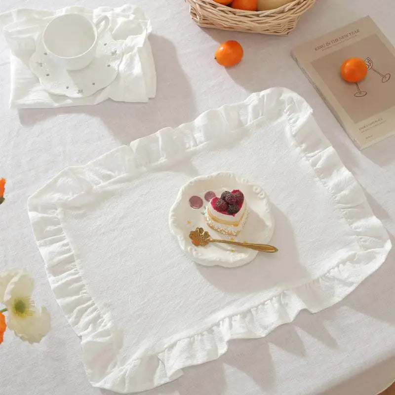 serviettes table vichy jaune blanc bleu clair rose classiques table manger cuisine salle manger