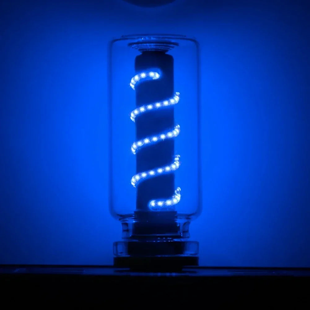 clé usb transparent spirale flexible lampe ambiance adhésive éclairage moderne veilleuse camping
