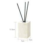 ensemble salle bain marbre blanc doré plateau distributeur savon accessoires