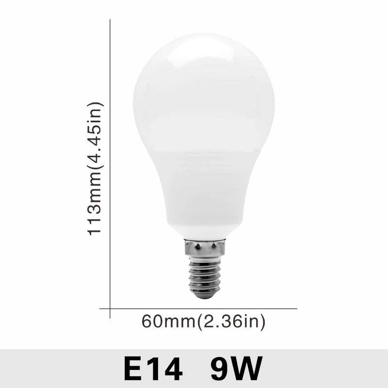 lot ampoule led culot e27 blanc mat moderne éclairage intérieur salon chambre maison