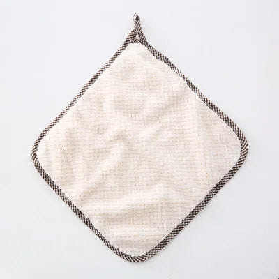 serviette cuisine microfibre absorbante rose bleu nettoyage vaisselle ménager douce pratique lot