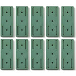 support rallonge électrique adhésif blanc bleu rose vert moderne double