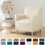 fauteuil moderne velours gris jaune beige turquois lavable salon chambre printemps été