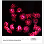 lampe led arbre fleurs roses moderne décoration intérieure saint valentin veilleuse chambre salon