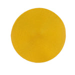 placemats tissés bleu orange moderne assiettes cuillères verres d'eau 38cm résistants antidérapantsDecorationMaison