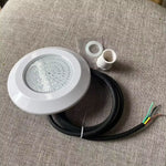lampe sousmarine led spot piscine ip68 bluetooth télécommande blanc moderne