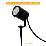 projecteur jardin led noir ip66 moderne câble contrôleur facileextérieur