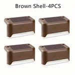 applique solaire led moderne noir beige ip66 étanche clips autonomesextérieur jardin terrasse