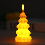 bougies led blanches modernes bougies decoratives geometriques chambre salon mariage