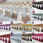 ruban franges or blanc rouge gris broderie dorée classique decoration mariage couture artisanat