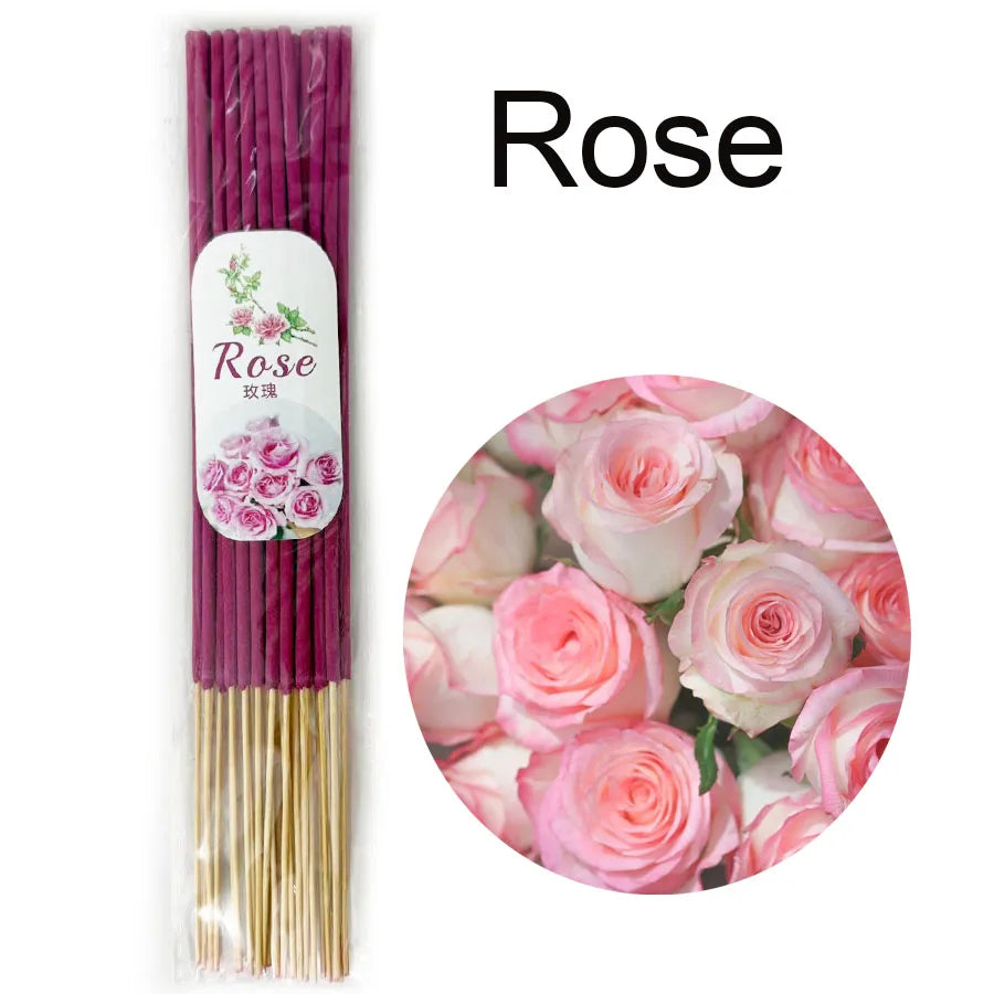 bâtonnets d'encens traditionnels bois santal parfums fleurs herbes intérieur maison
