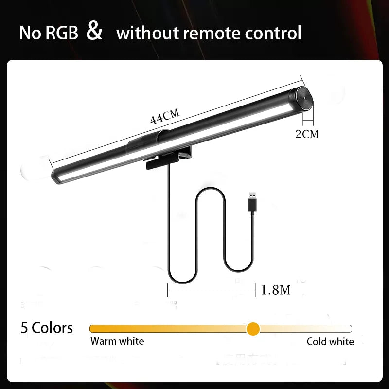 lampe led noire blanche télécommande moderne minimaliste contemporaine aluminium abs