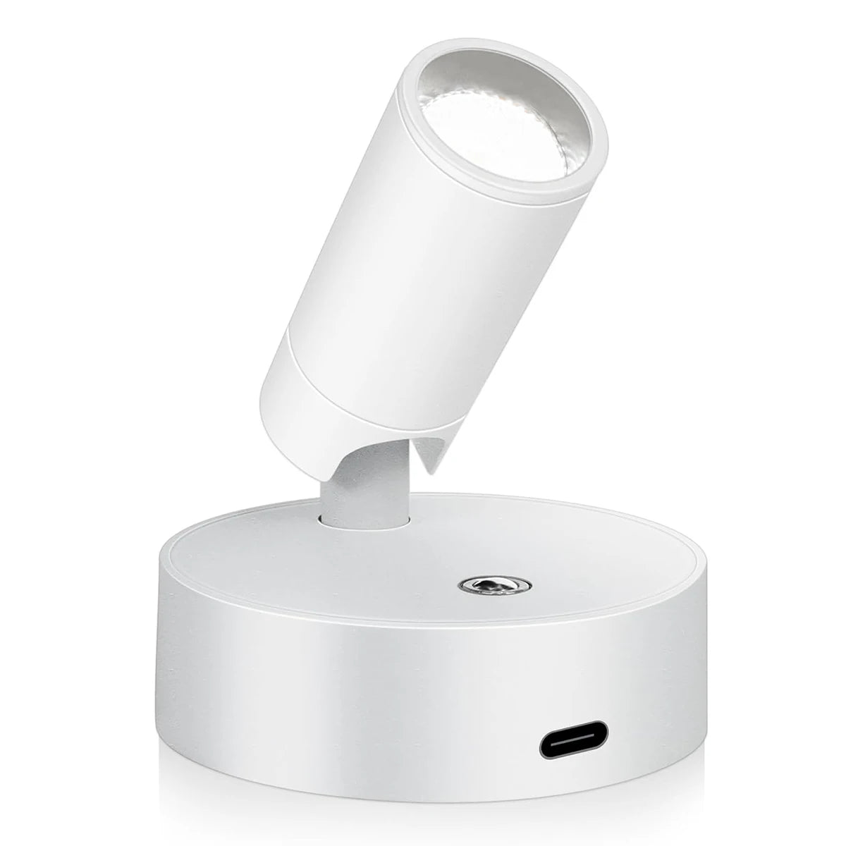 applique murale led rechargeable usb noir blanc moderne réglable intensité variable chambre étude