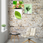 plaque métallique blanc moderne 20x30cm sublimation vierge photo intérieur fixations
