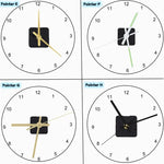 kits horlogers aiguilles quartz noir or vert blanc industriels utilitaires fixations incluses aiguilles heures