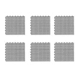 tapis sol perforé gris blanc vert rose jaune moderne animal compagnie découpe soi même