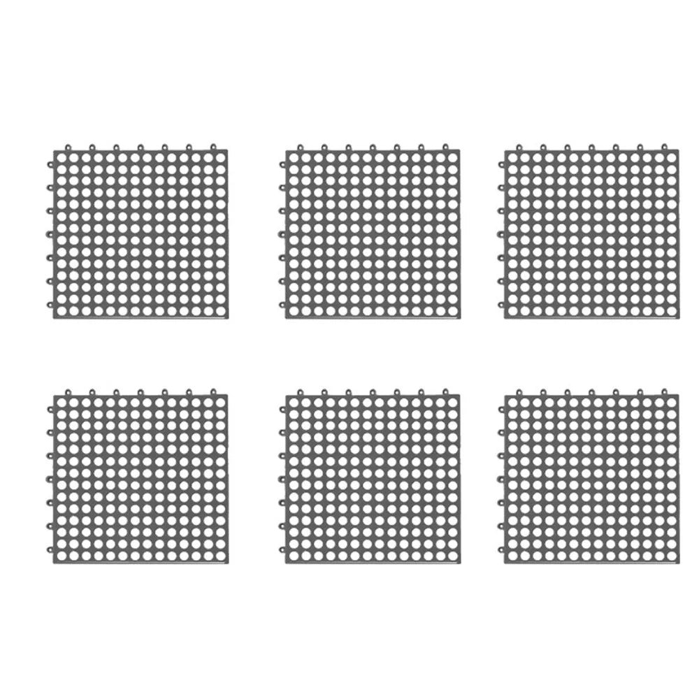 tapis sol perforé gris blanc vert rose jaune moderne animal compagnie découpe soi même