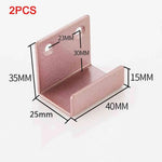 support mural moderne noir gris rose pâle mat robuste multifonctionnel fixations carreaux miroirs