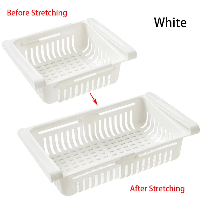 boîtes rangement réfrigérateur moderne rose bleu blanc perforées pliables respectueuses environnement clips poignées
