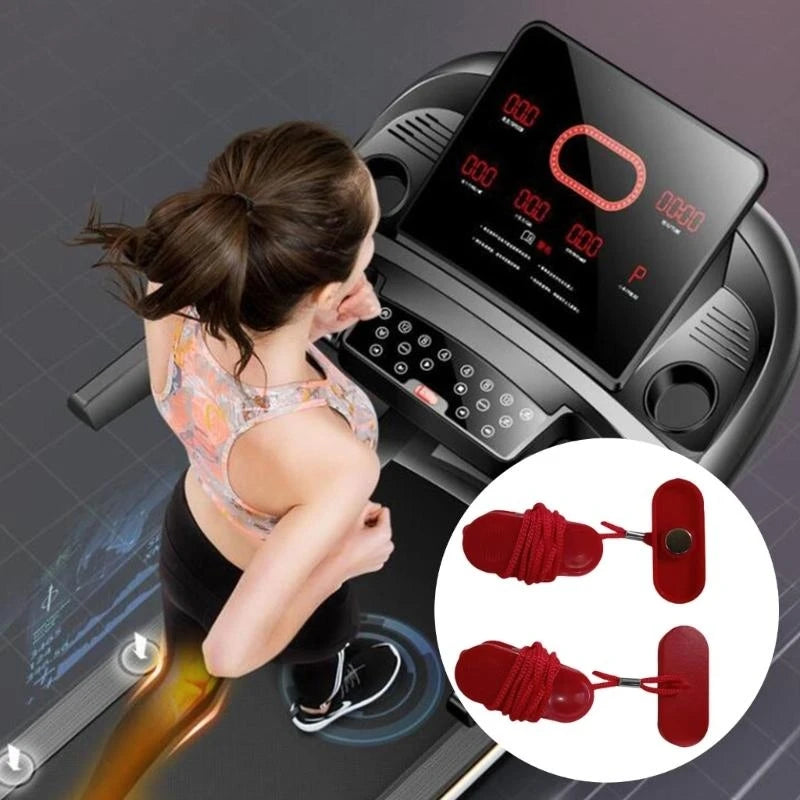 bracelet fitness cordelette aimant rouge moderne sportif pvc abs rétractable contrôle tactile