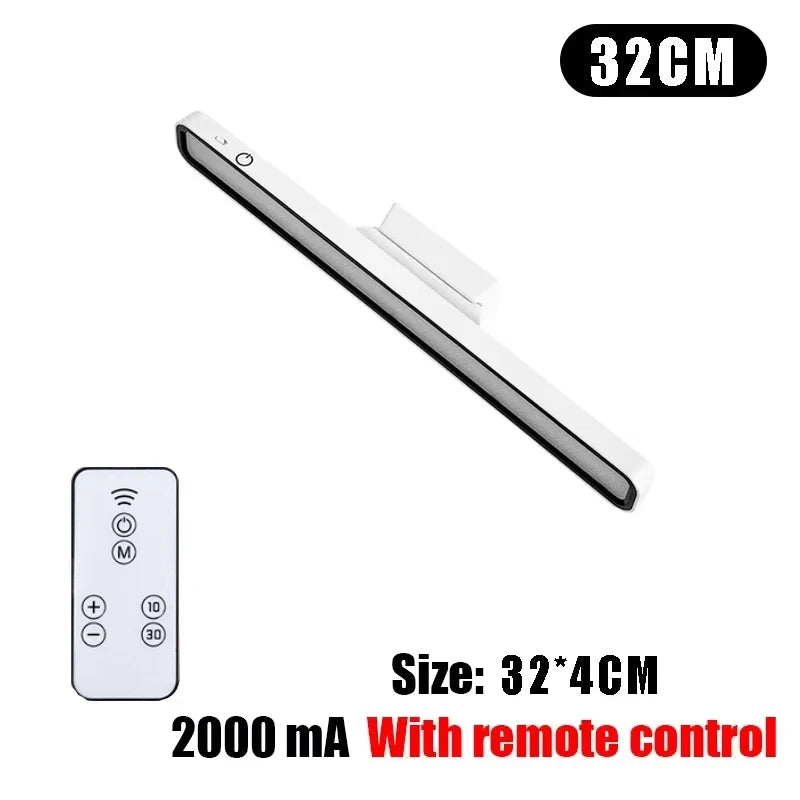 lampe led rechargeable blanc minimaliste interrupteur tactile 6000k 3000k télécommande