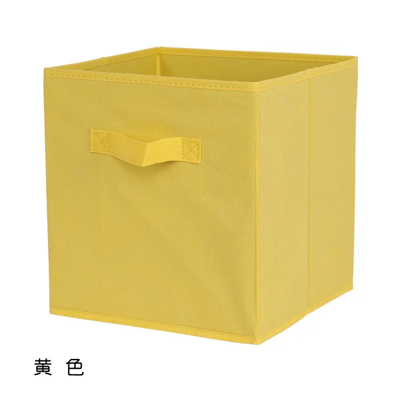 boîtes rangement pliables tissu gris beige moderne poignées amovibles respectueux environnement articles divers rectangle